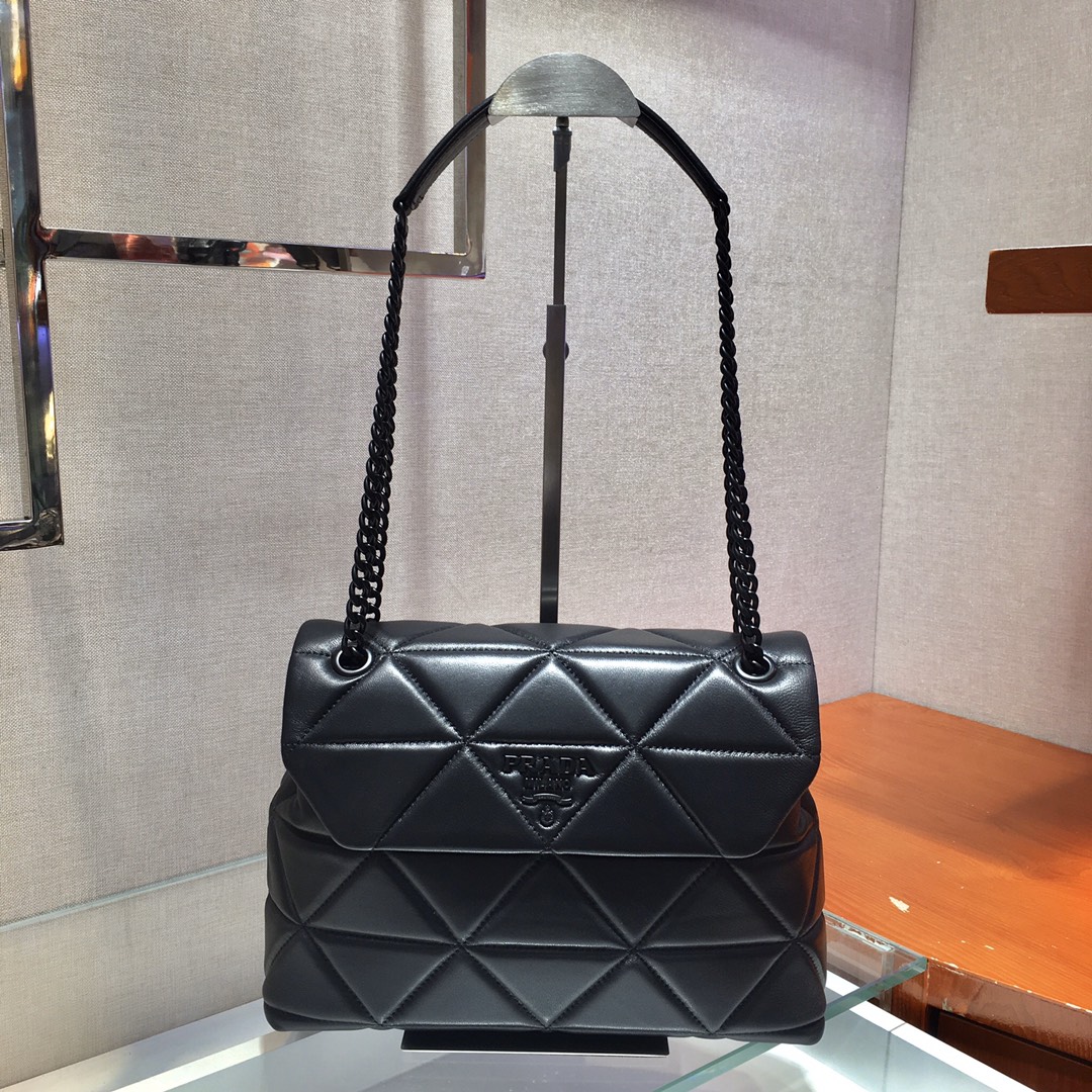 Pra*a large nappa leather Pra*a spectrum bag