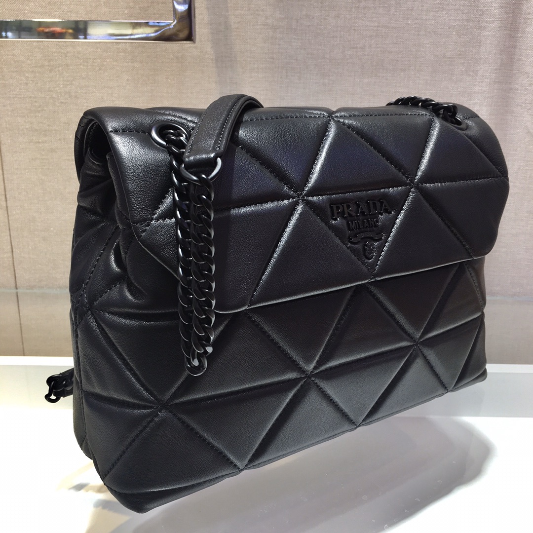 Pra*a large nappa leather Pra*a spectrum bag