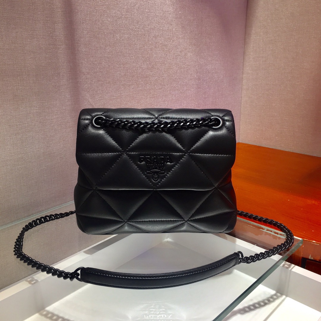 Pra*a small nappa leather Pra*a spectrum bag