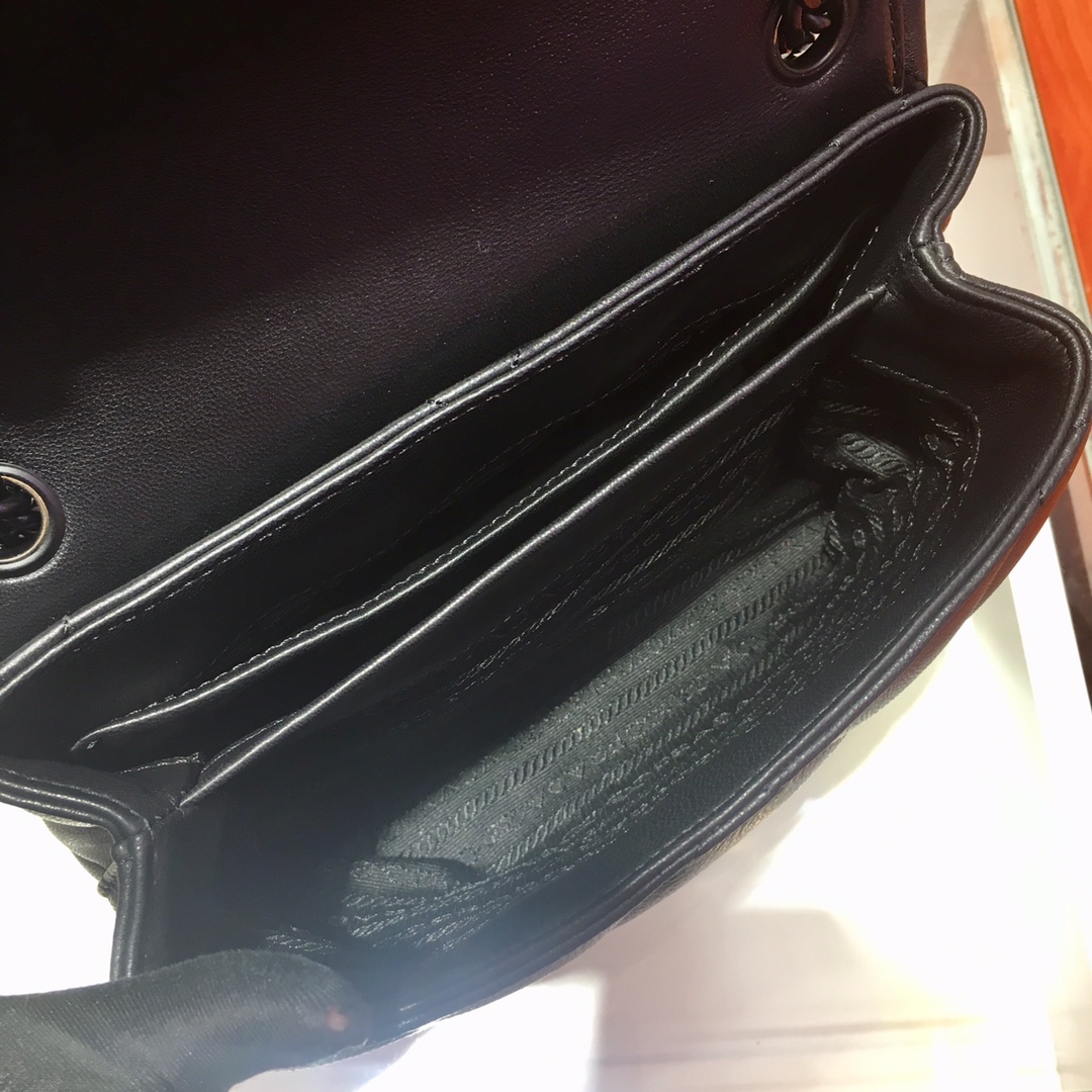 Pra*a small nappa leather Pra*a spectrum bag