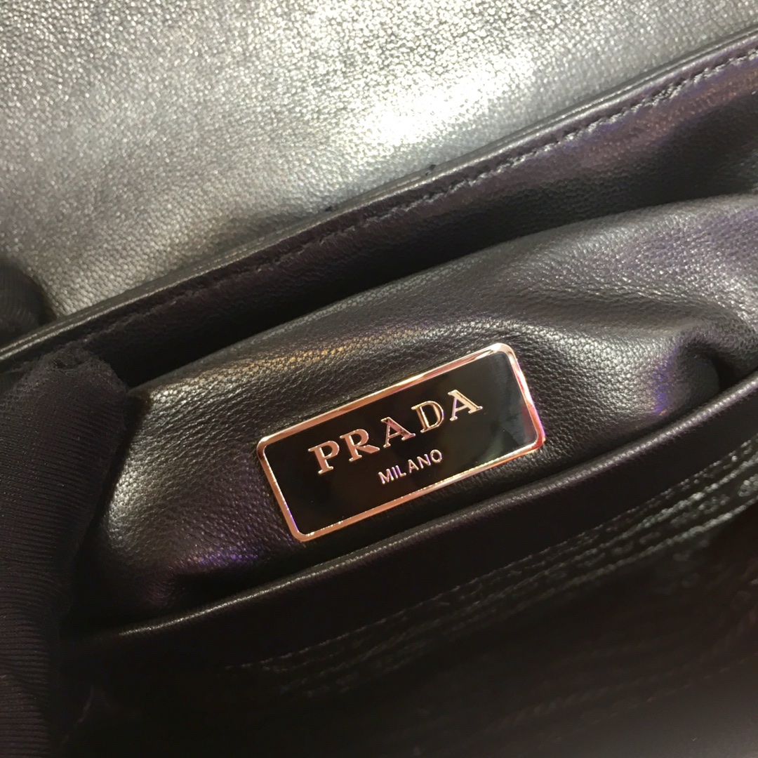 Pra*a small nappa leather Pra*a spectrum bag