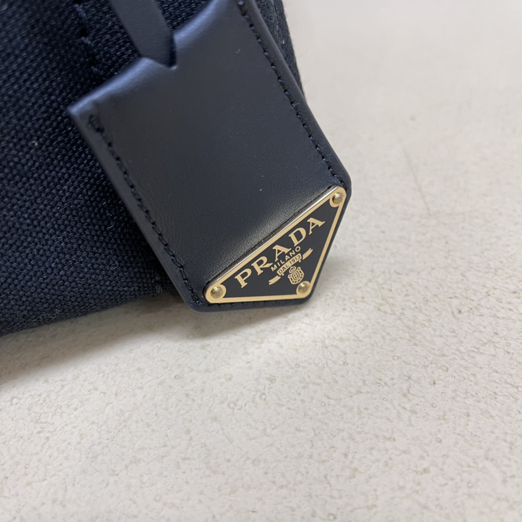 Pra*a mini canvas tote bag