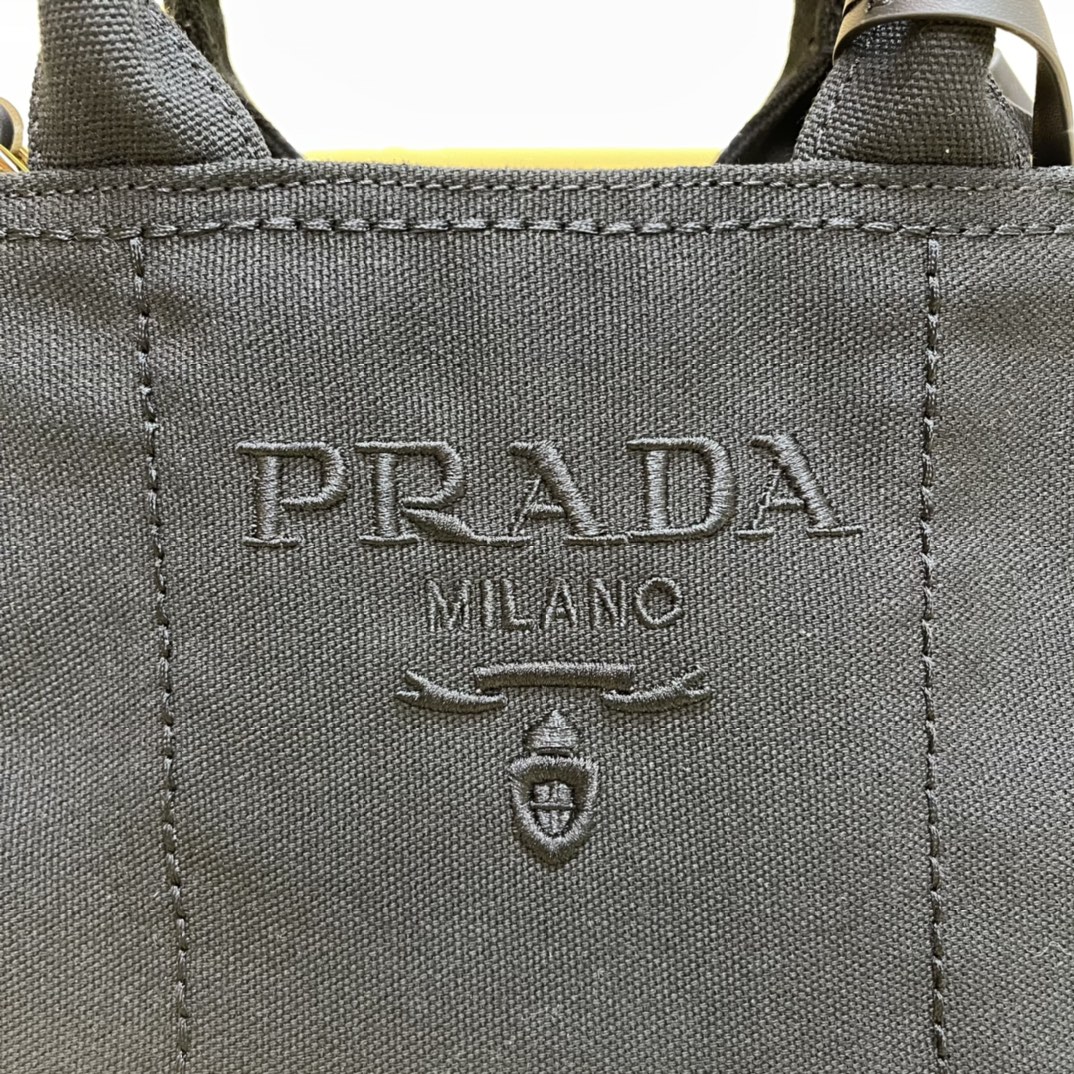 Pra*a mini canvas tote bag