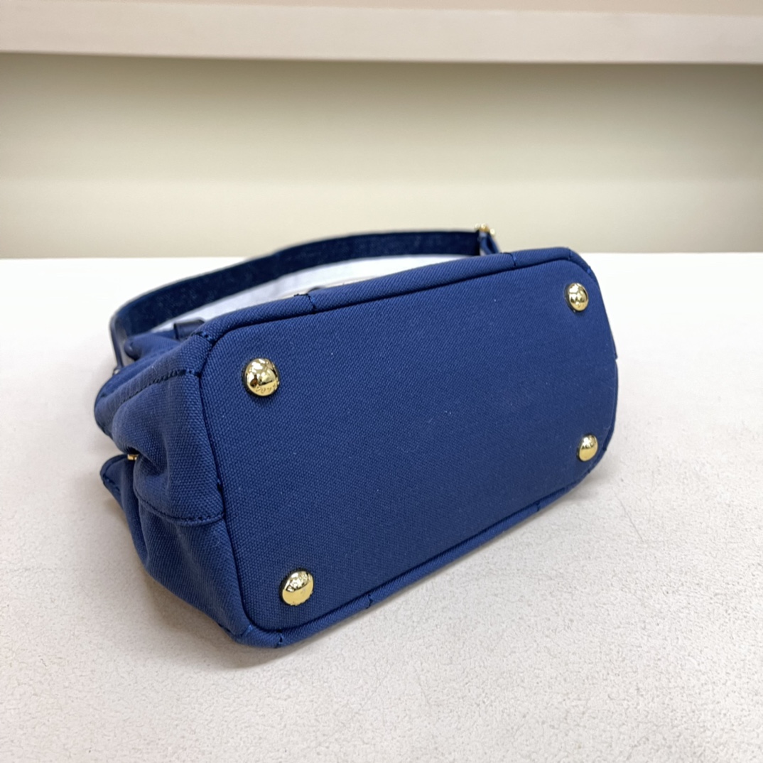 Pra*a mini canvas tote bag