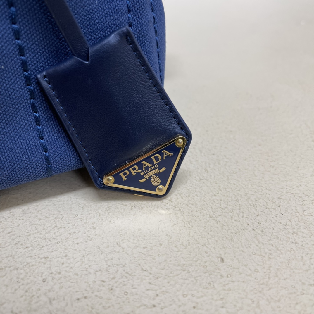 Pra*a mini canvas tote bag