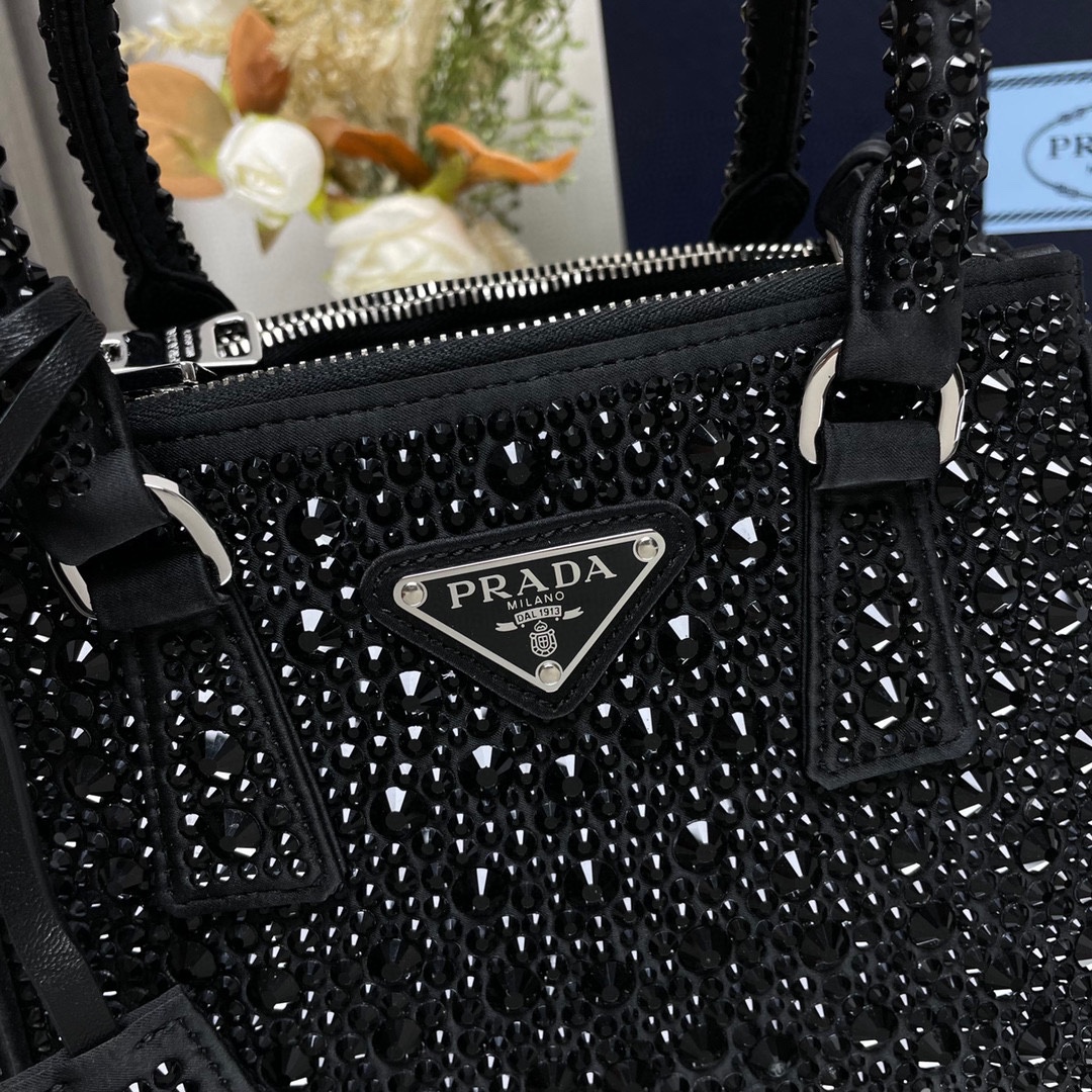 Pra*a galleria saffiano leather mini-bag