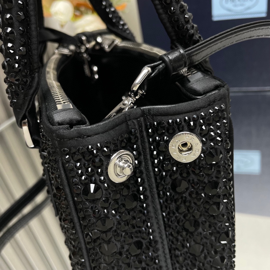 Pra*a galleria saffiano leather mini-bag