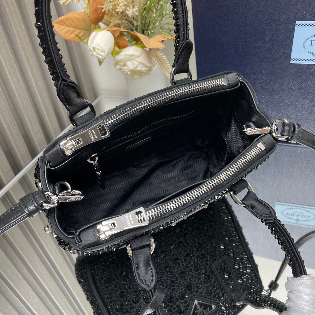 Pra*a galleria saffiano leather mini-bag