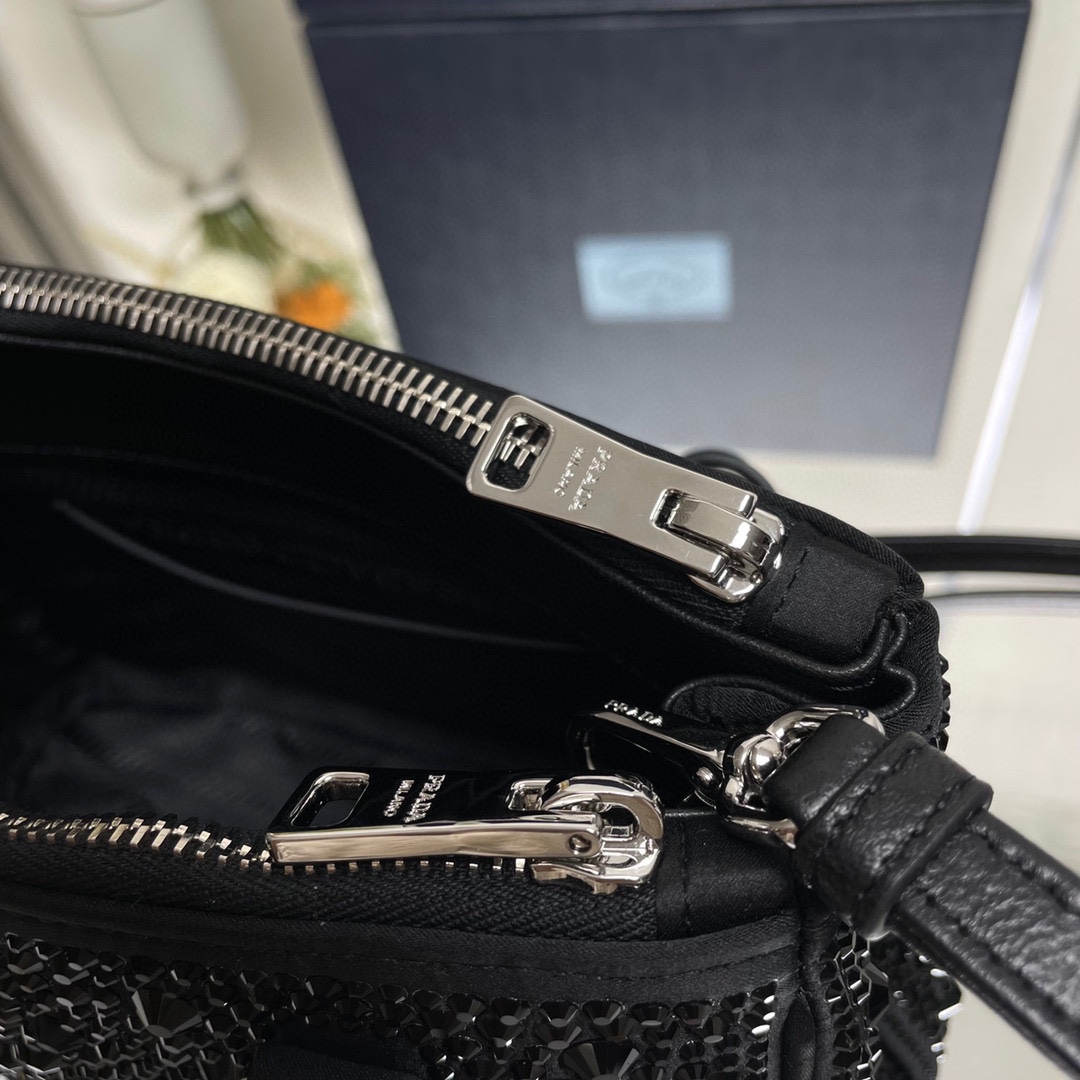 Pra*a galleria saffiano leather mini-bag