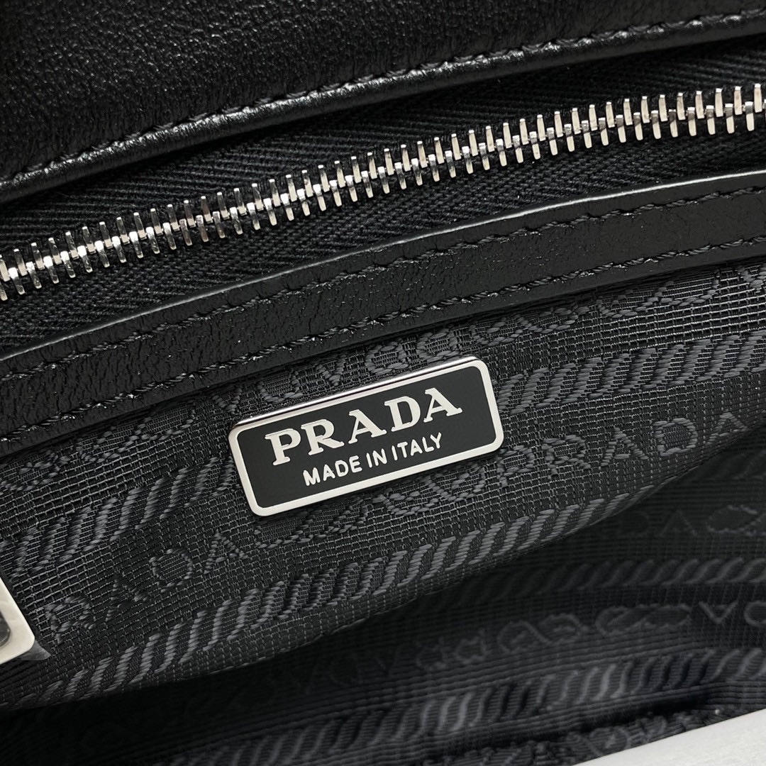 Pra*a galleria saffiano leather mini-bag