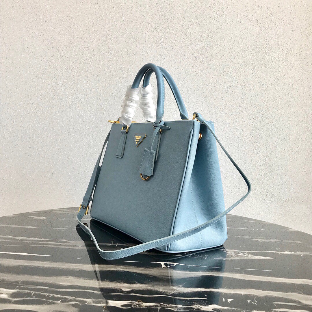 large Pra*a galleria saffiano leather bag
