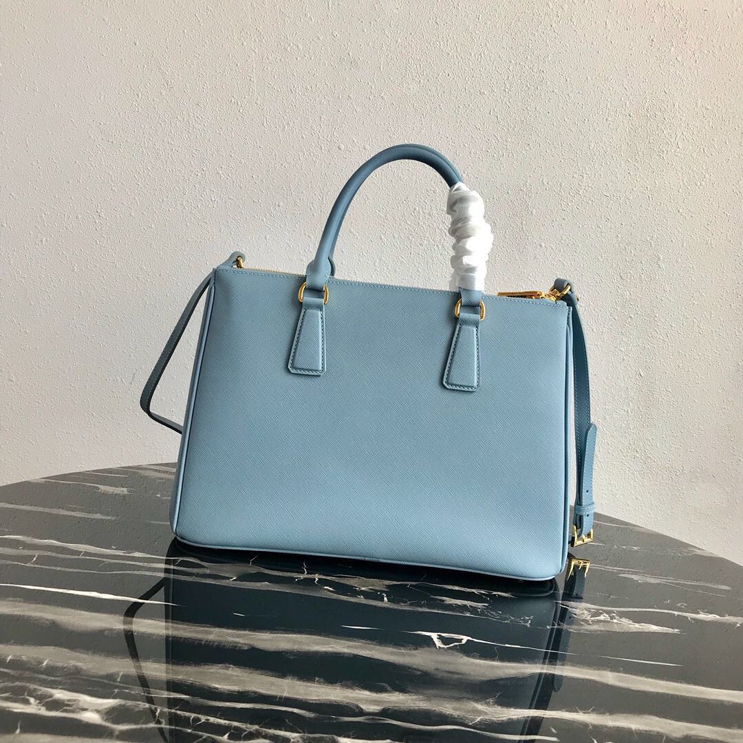 large Pra*a galleria saffiano leather bag