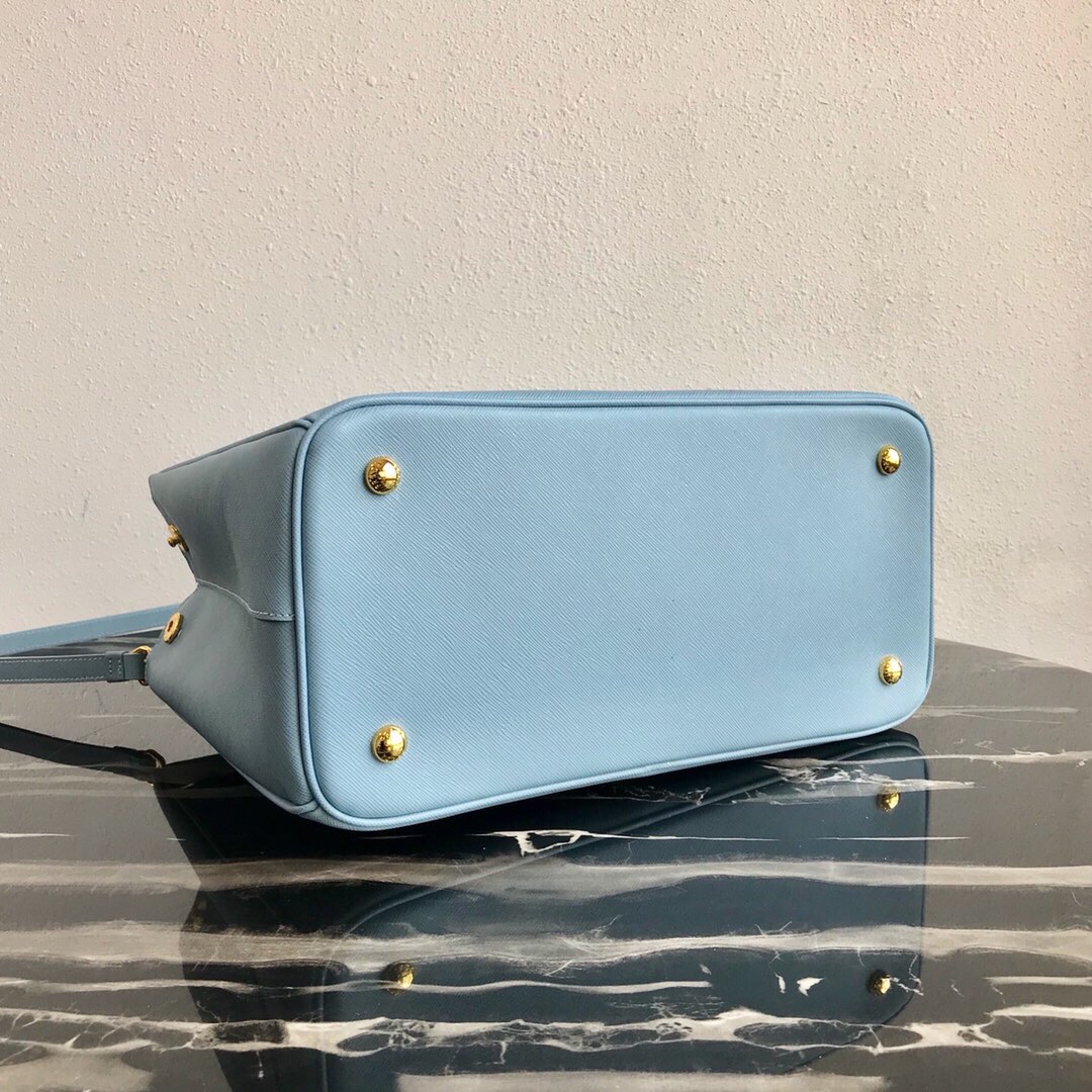 large Pra*a galleria saffiano leather bag