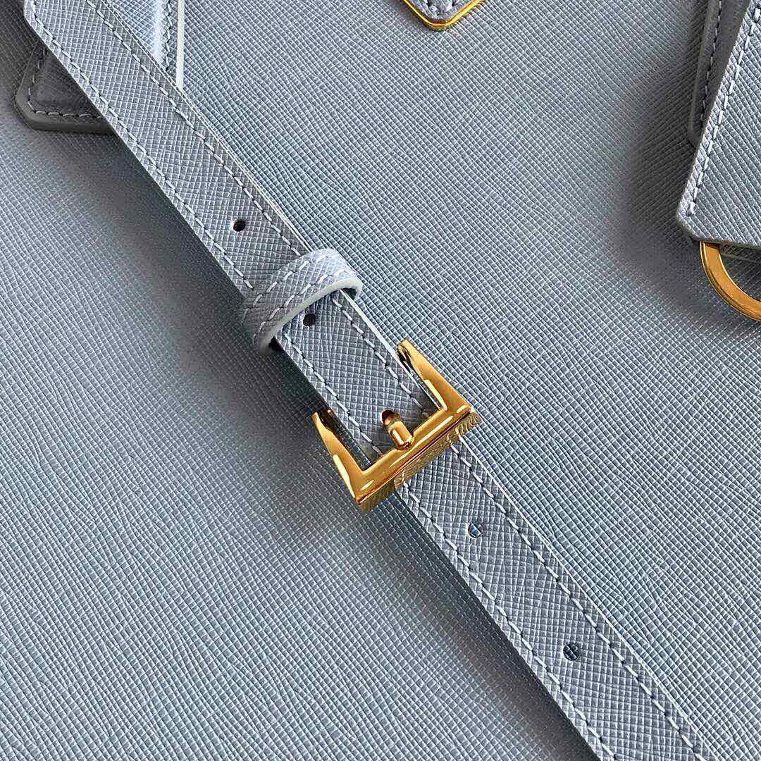 large Pra*a galleria saffiano leather bag