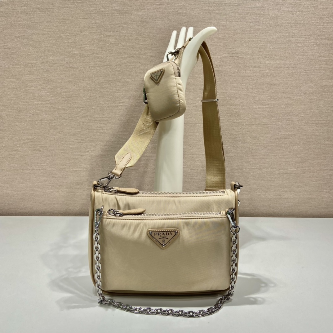Pra*a re-nylon shoulder bag