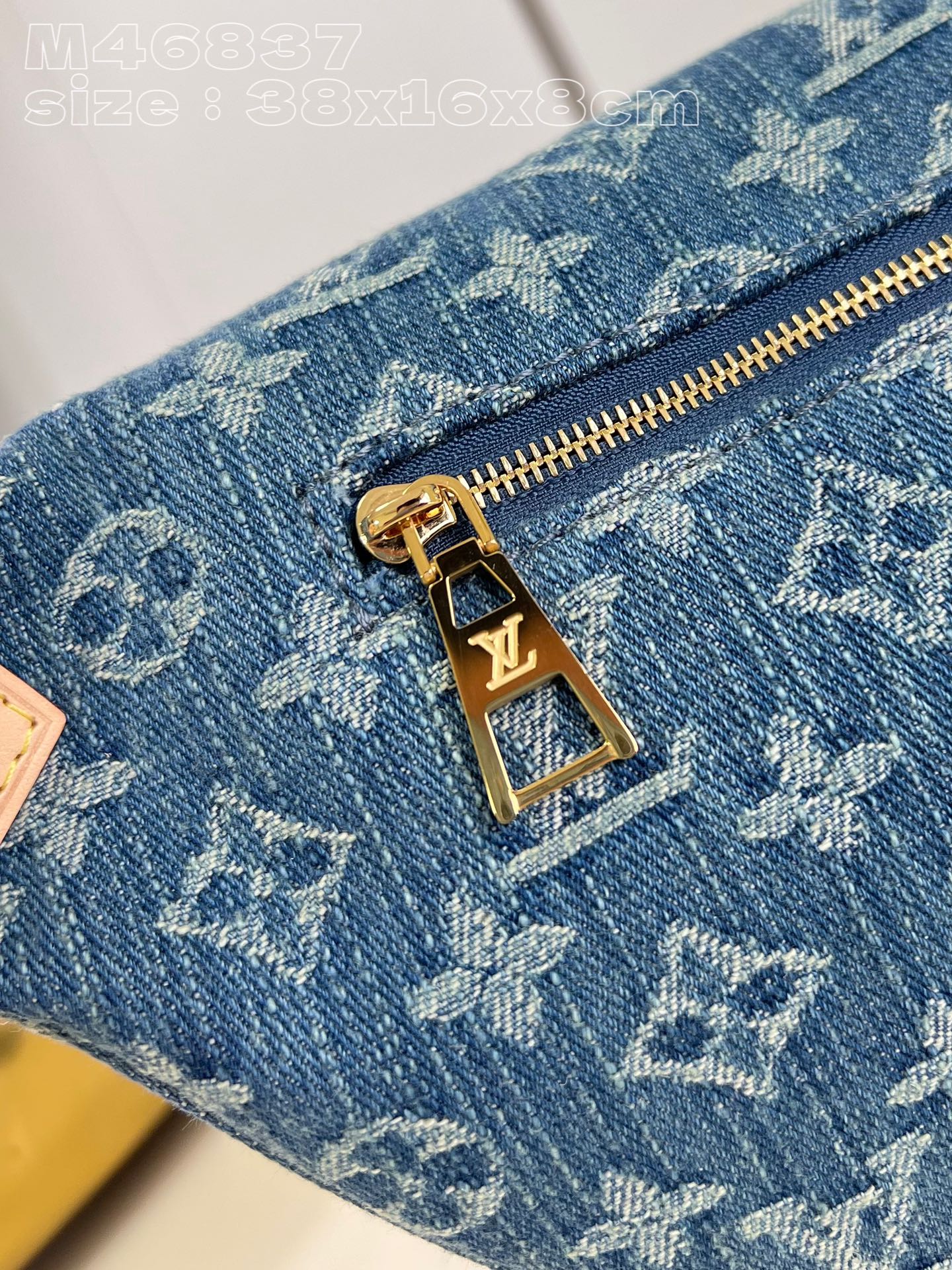 l**is V*t*n high rise monogram denim
