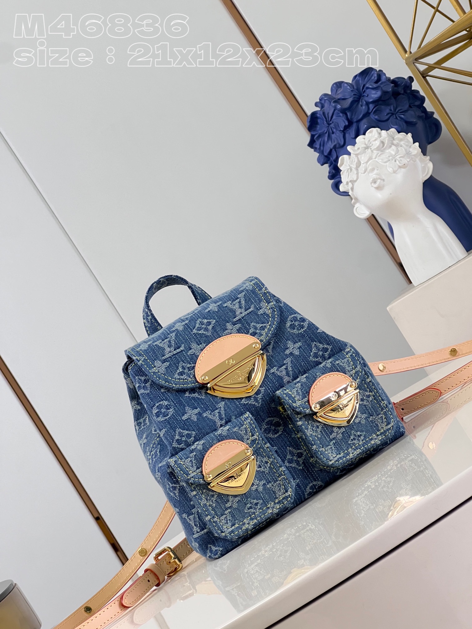 l**is V*t*n venice monogram denim