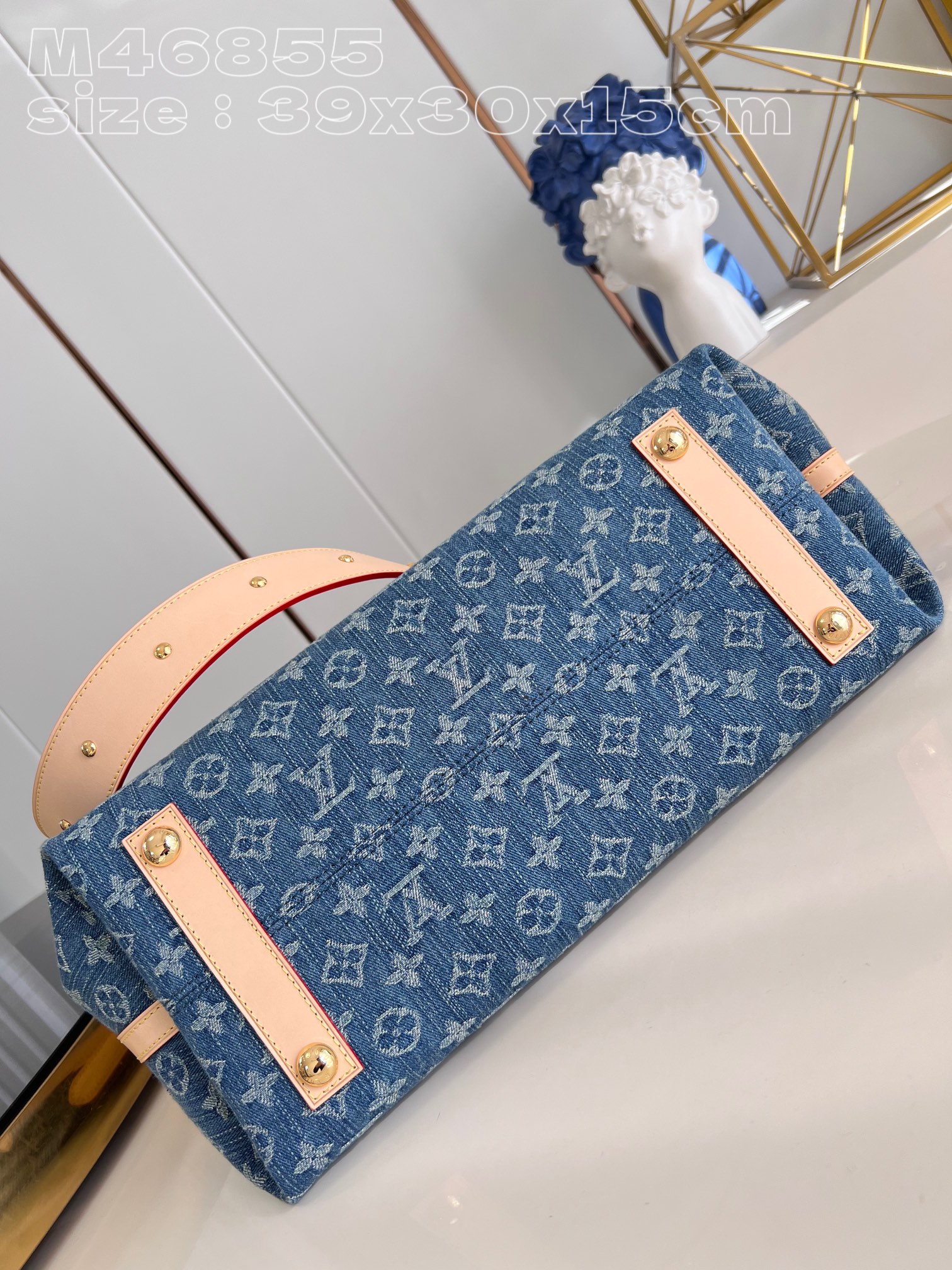 l**is V*t*n carryall mm monogram denim