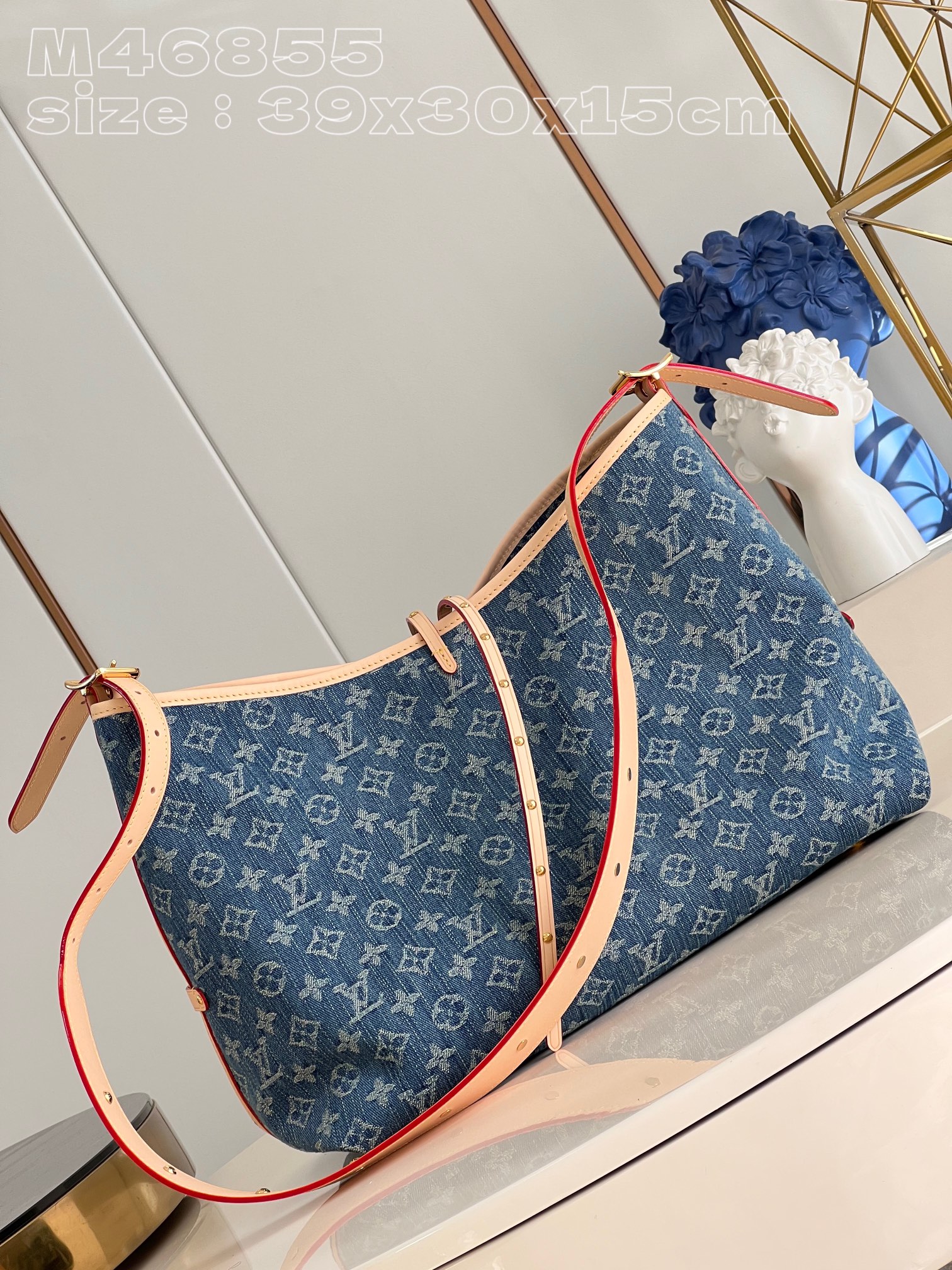 l**is V*t*n carryall mm monogram denim