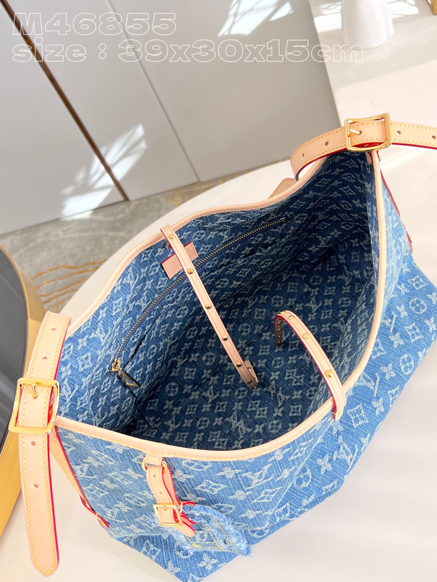 l**is V*t*n carryall mm monogram denim