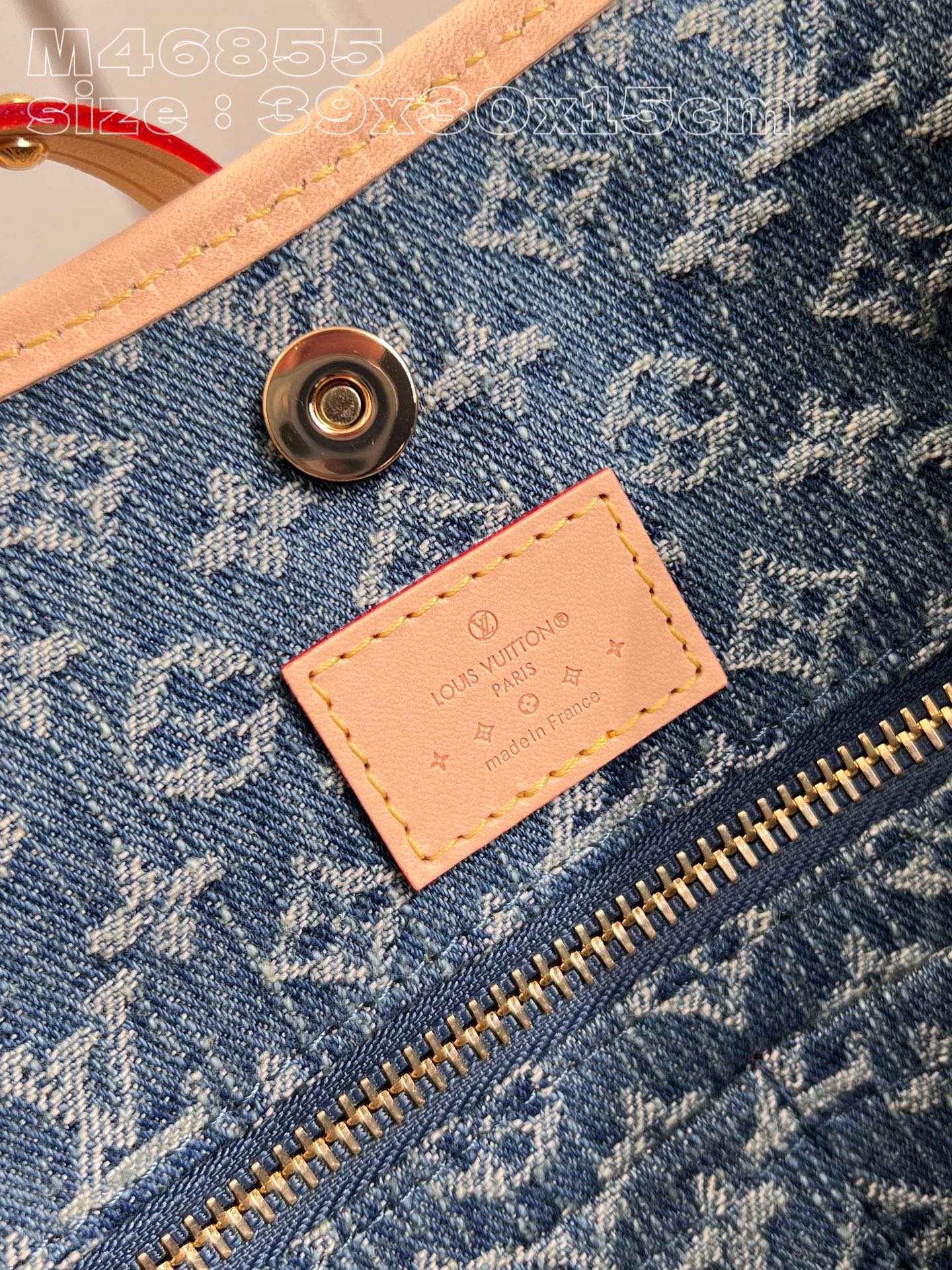 l**is V*t*n carryall mm monogram denim