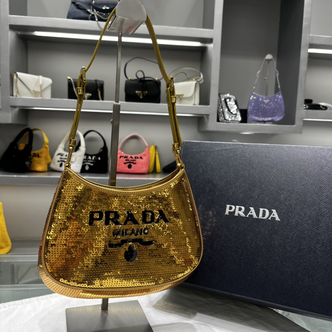 Pra*a cleo satin bag