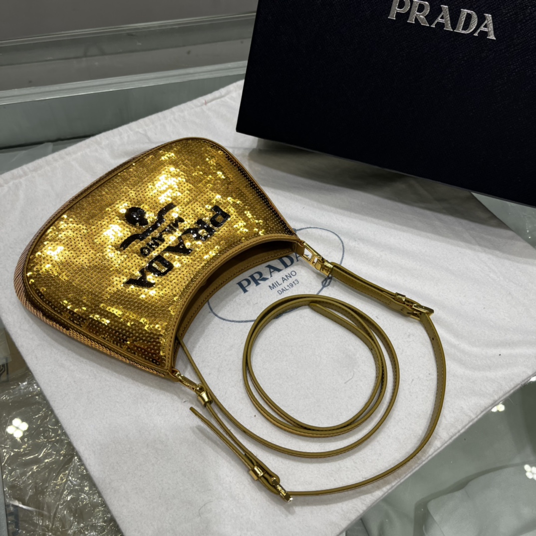 Pra*a cleo satin bag