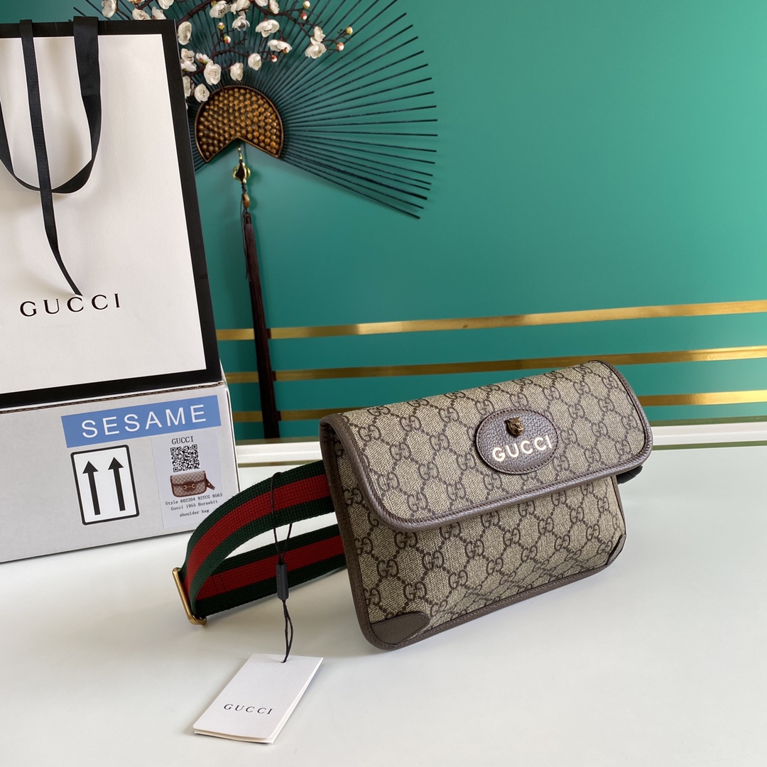 g*u*i neo vintage gg S*p*e belt bag