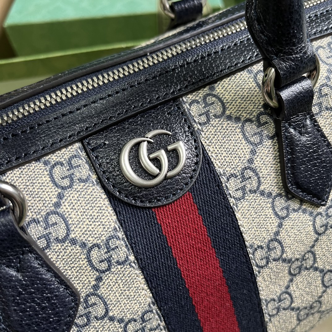 G*u*i ophidia gg medium top handle bag