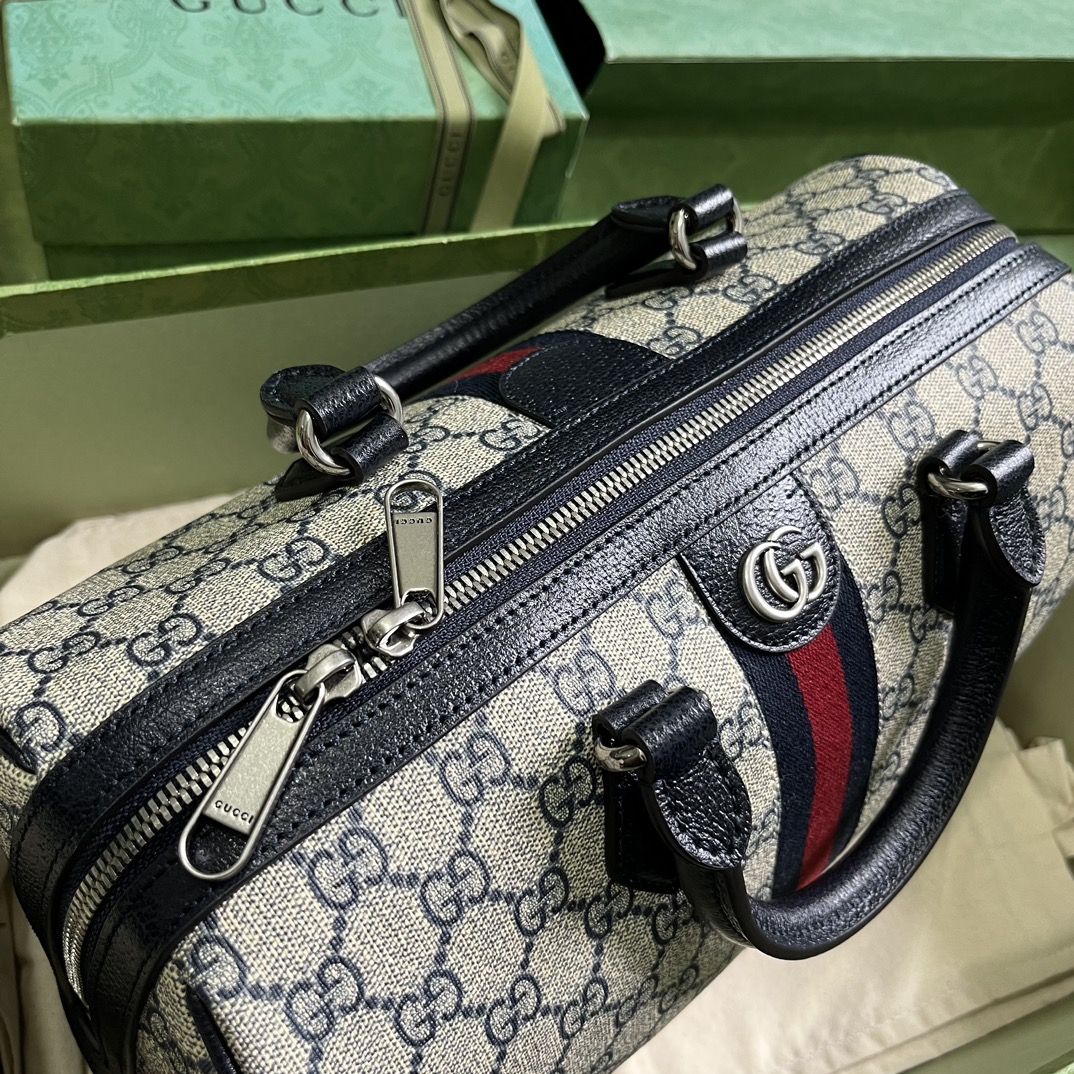 G*u*i ophidia gg medium top handle bag