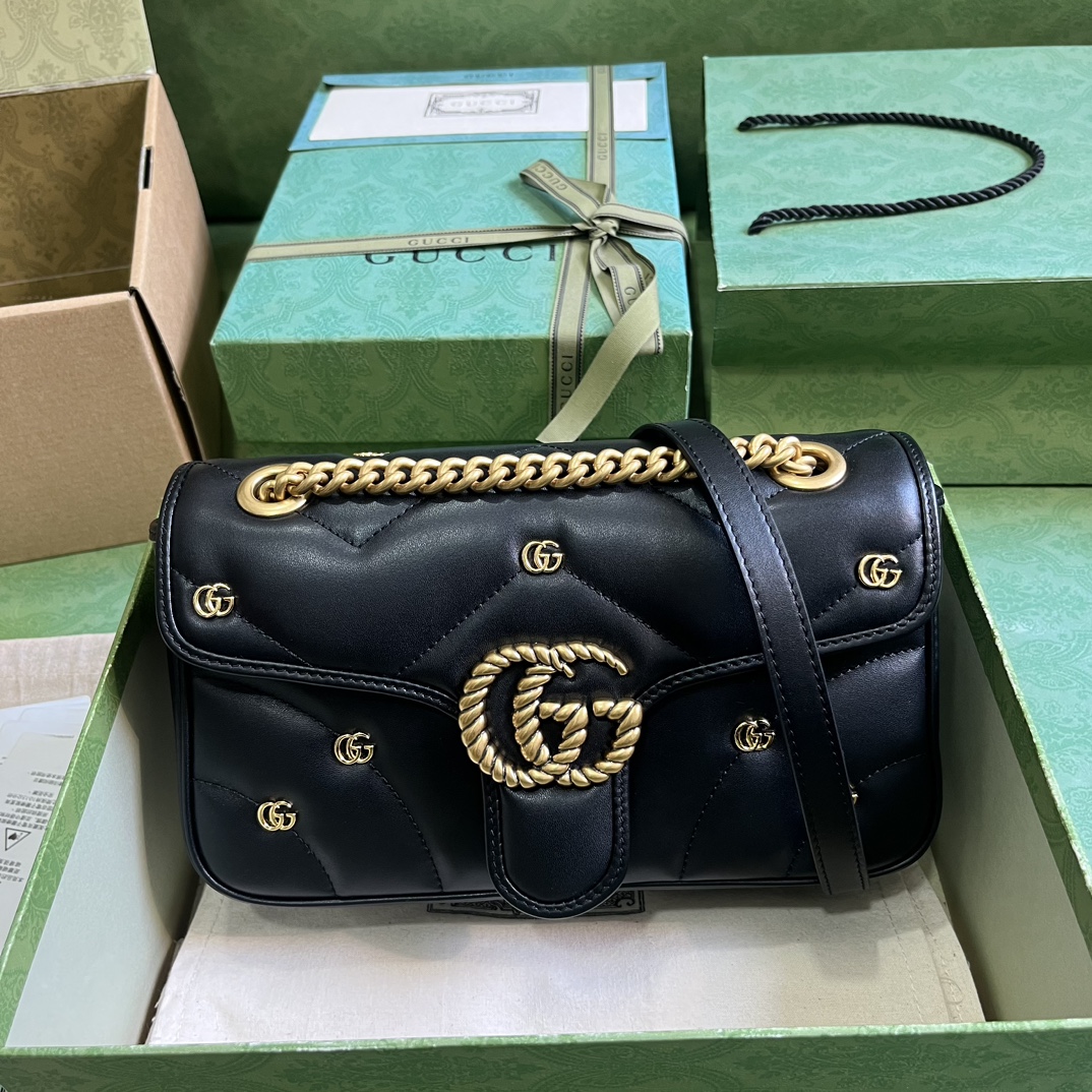 G*u*i gg marmont small shoulder bag