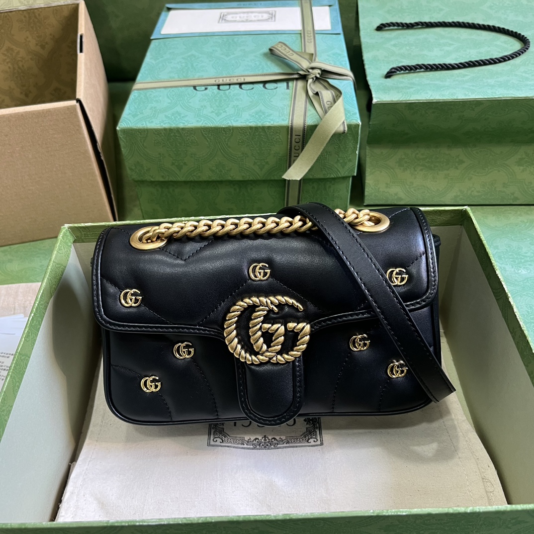 G*u*i gg marmont mini shoulder bag