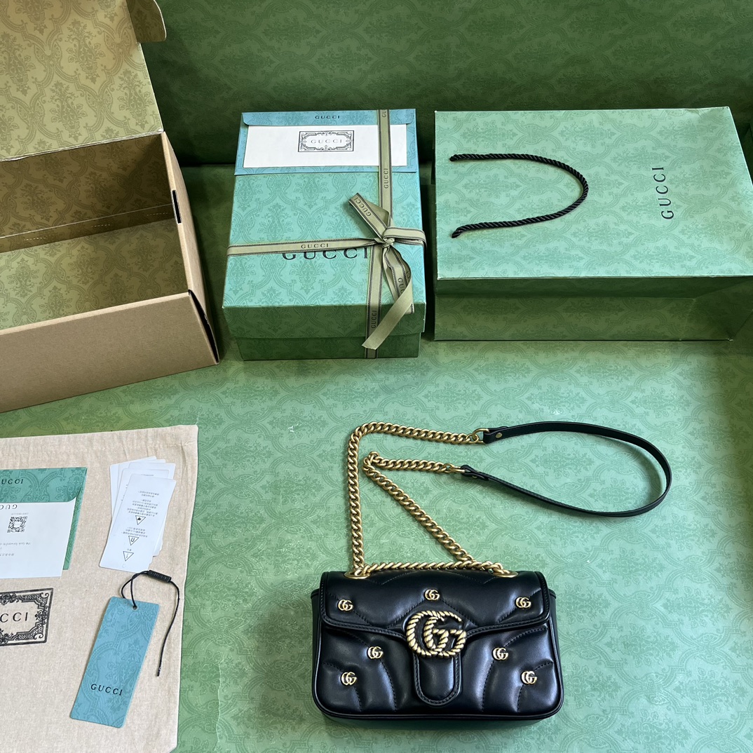 G*u*i gg marmont mini shoulder bag
