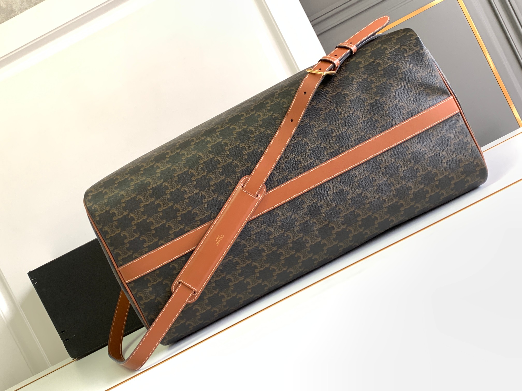 Ce**e large travel bag in triomphe canvas