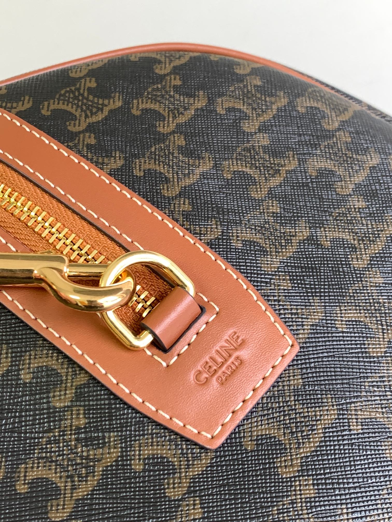 Ce**e large travel bag in triomphe canvas