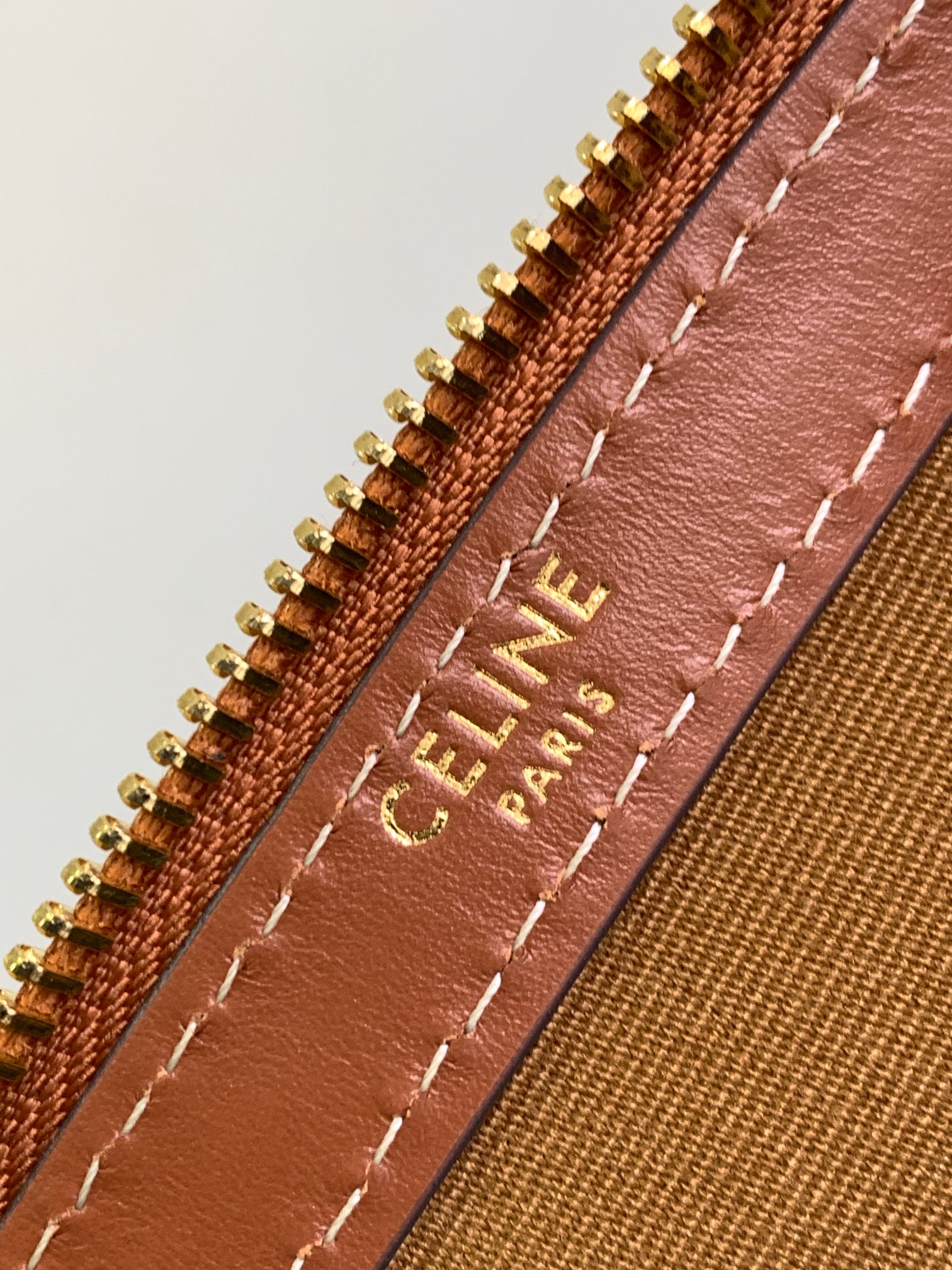 Ce**e large travel bag in triomphe canvas