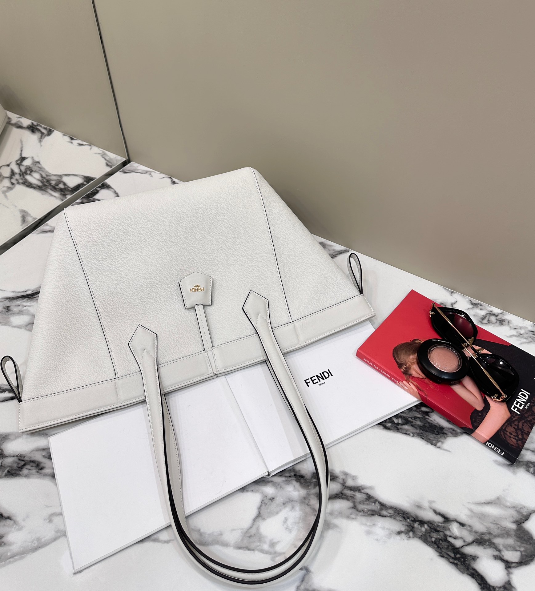 F**di origami medium bag