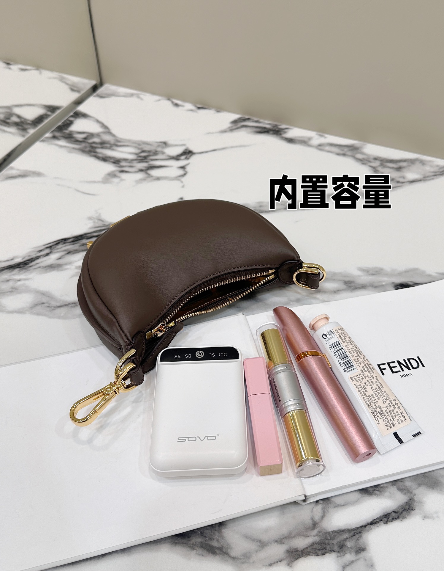 F**di graphy mini bag
