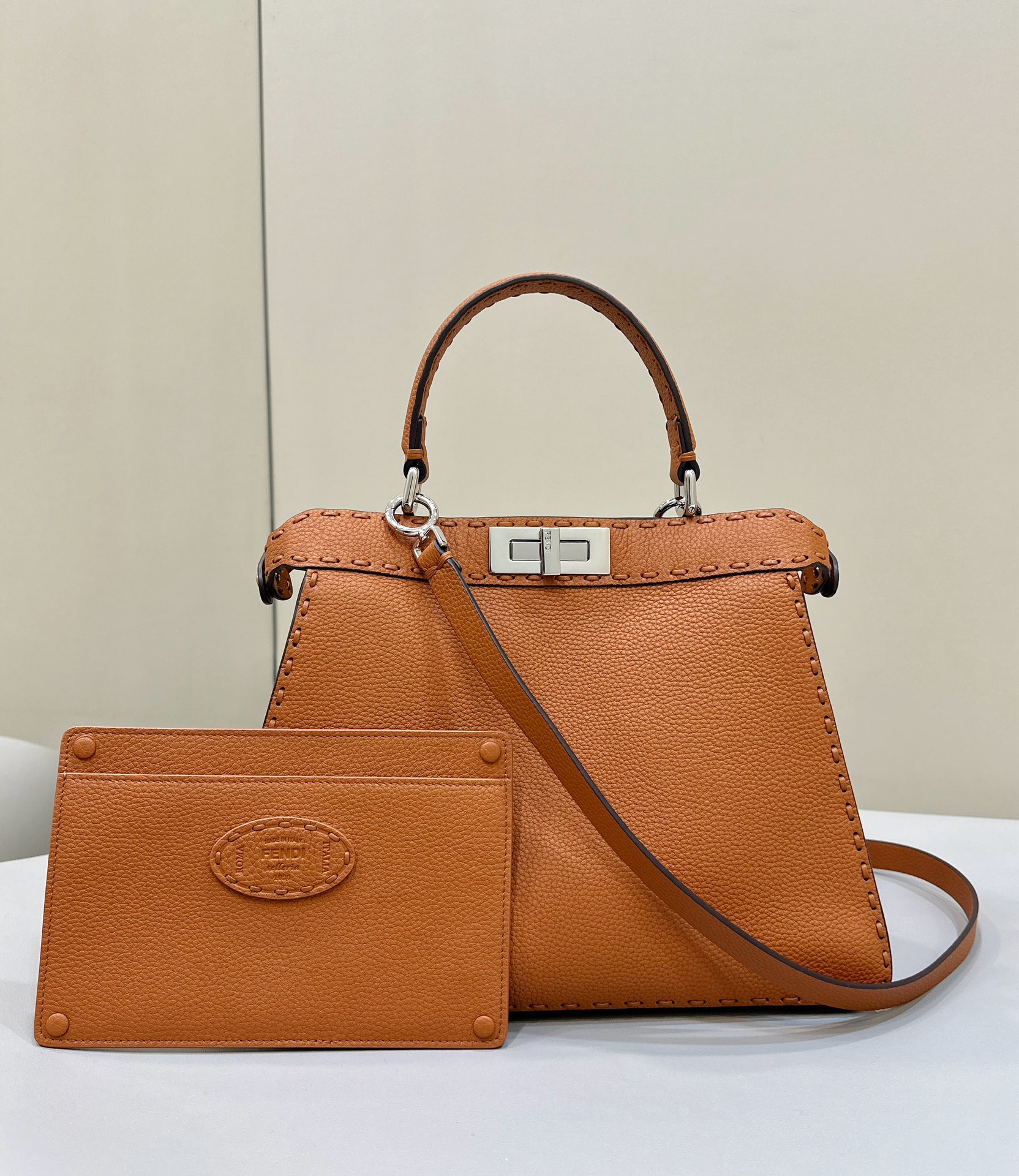 F**di peekaboo medium handbag