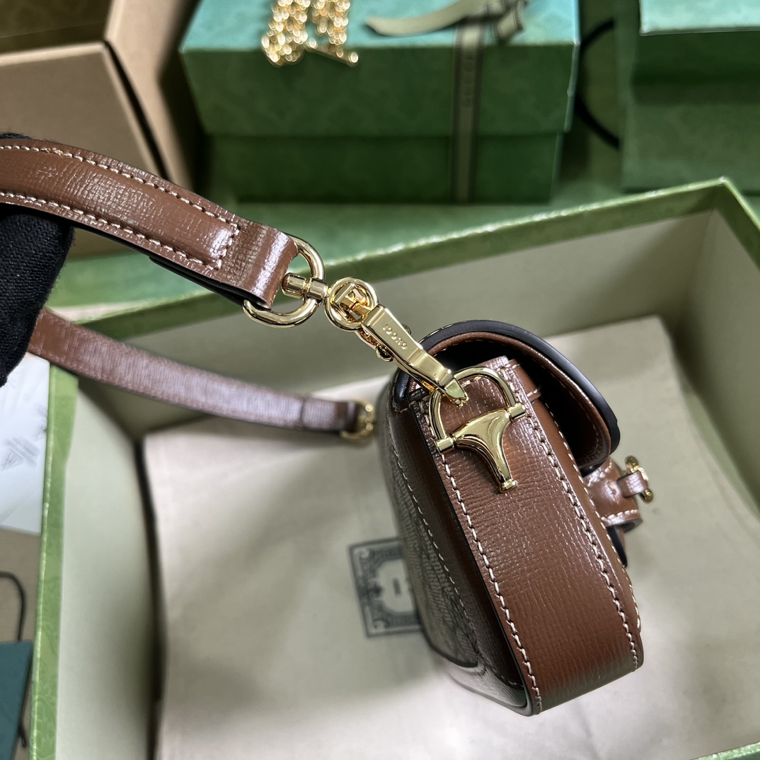 G*u*i horsebit 1955 mini shoulder bag