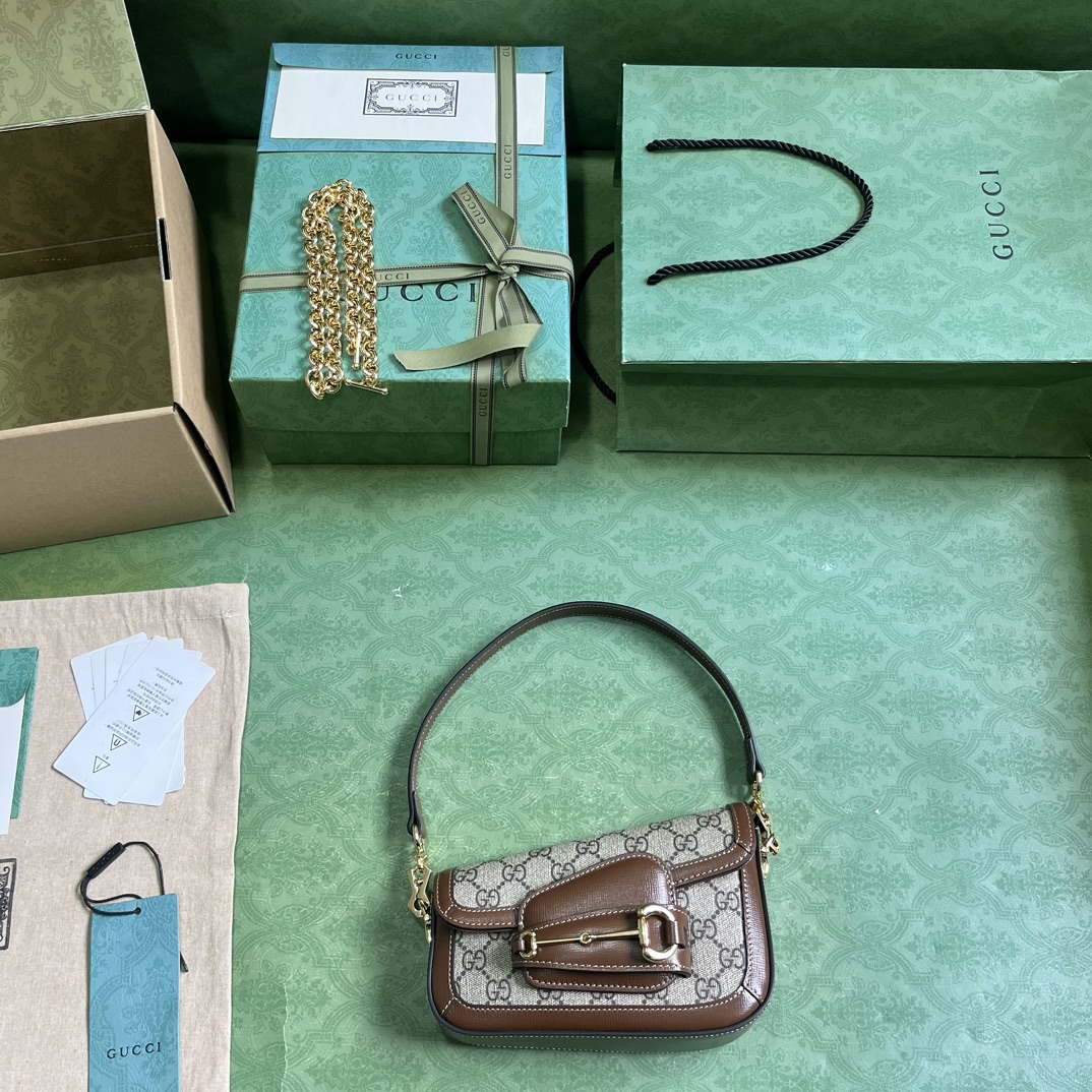 G*u*i horsebit 1955 mini shoulder bag