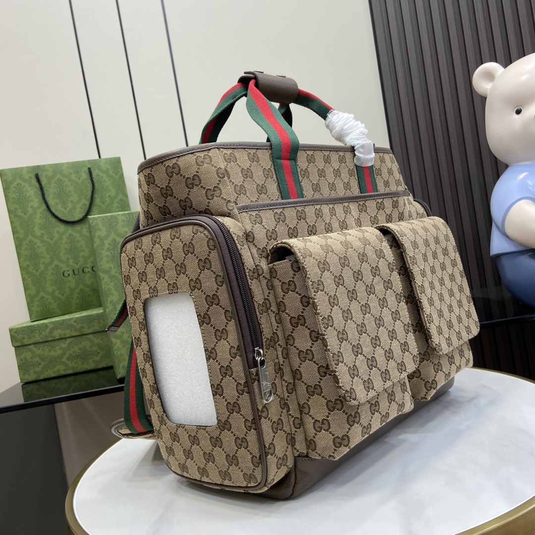 G*u*i original gg diaper bag