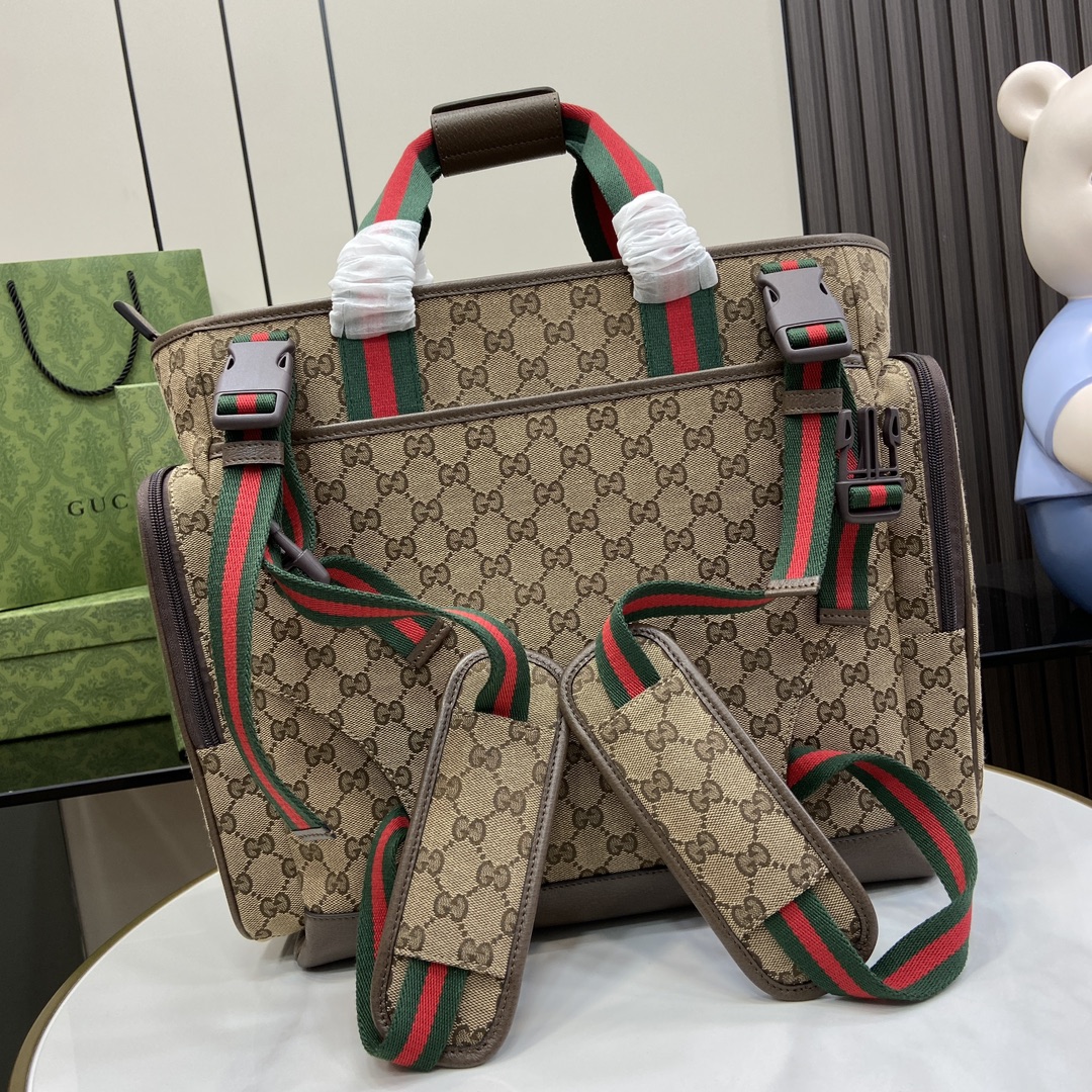 G*u*i original gg diaper bag