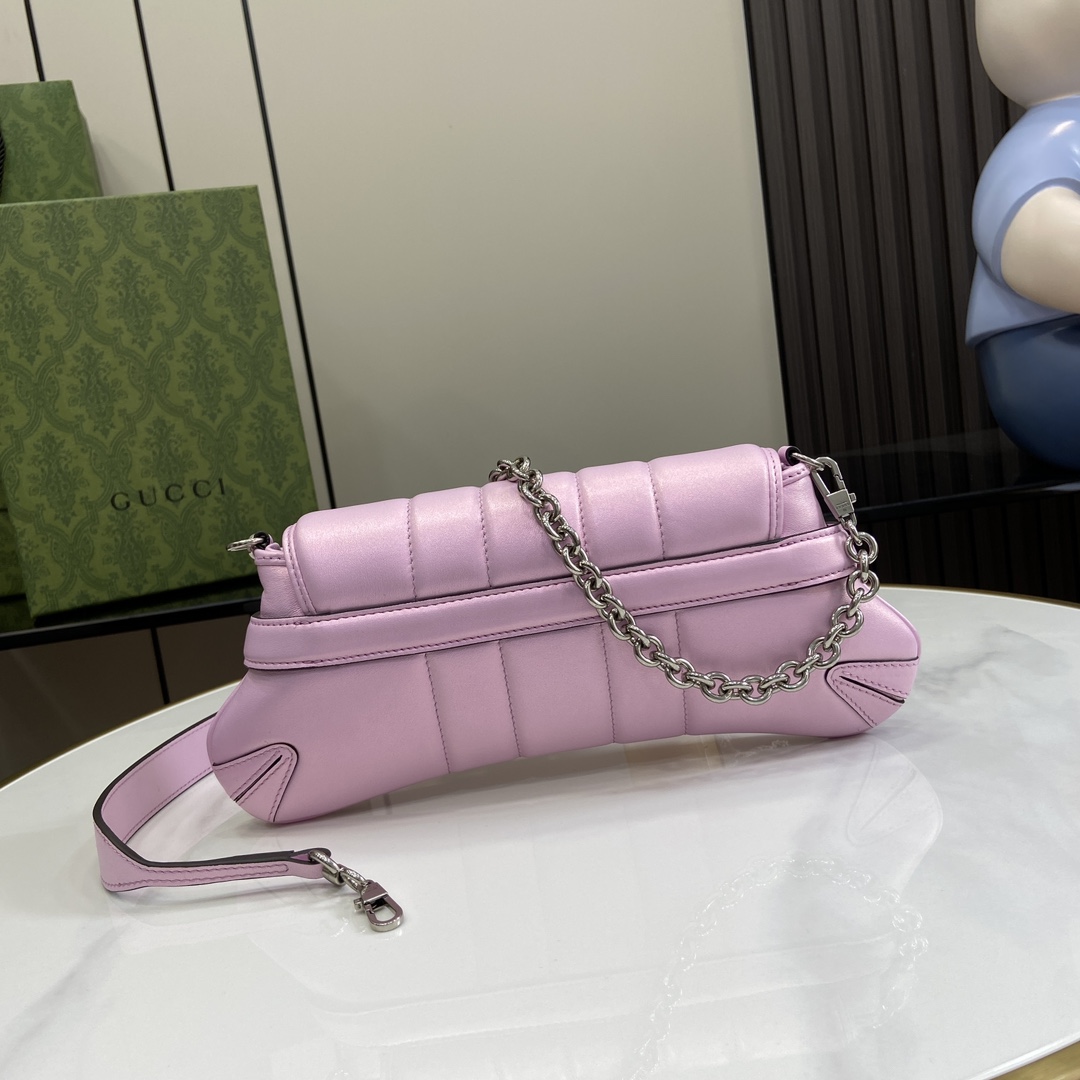 G*u*i horsebit chain small shoulder bag