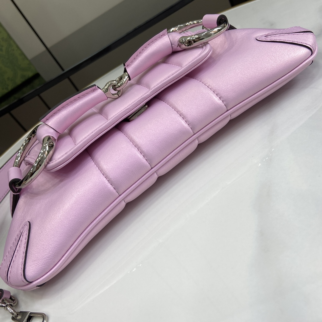 G*u*i horsebit chain small shoulder bag