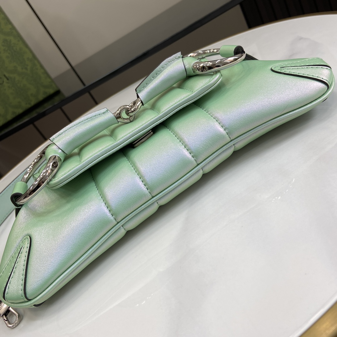 G*u*i horsebit chain small shoulder bag