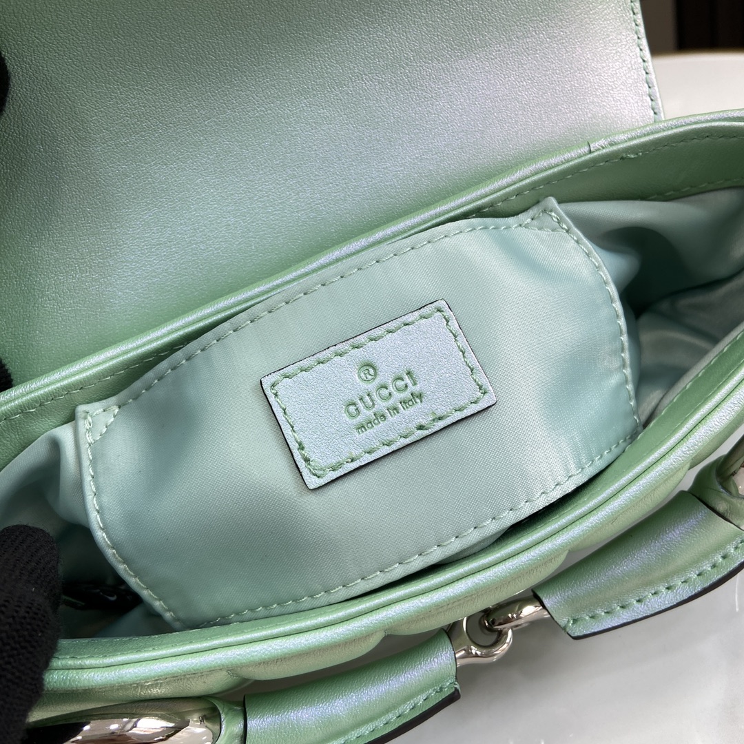 G*u*i horsebit chain small shoulder bag