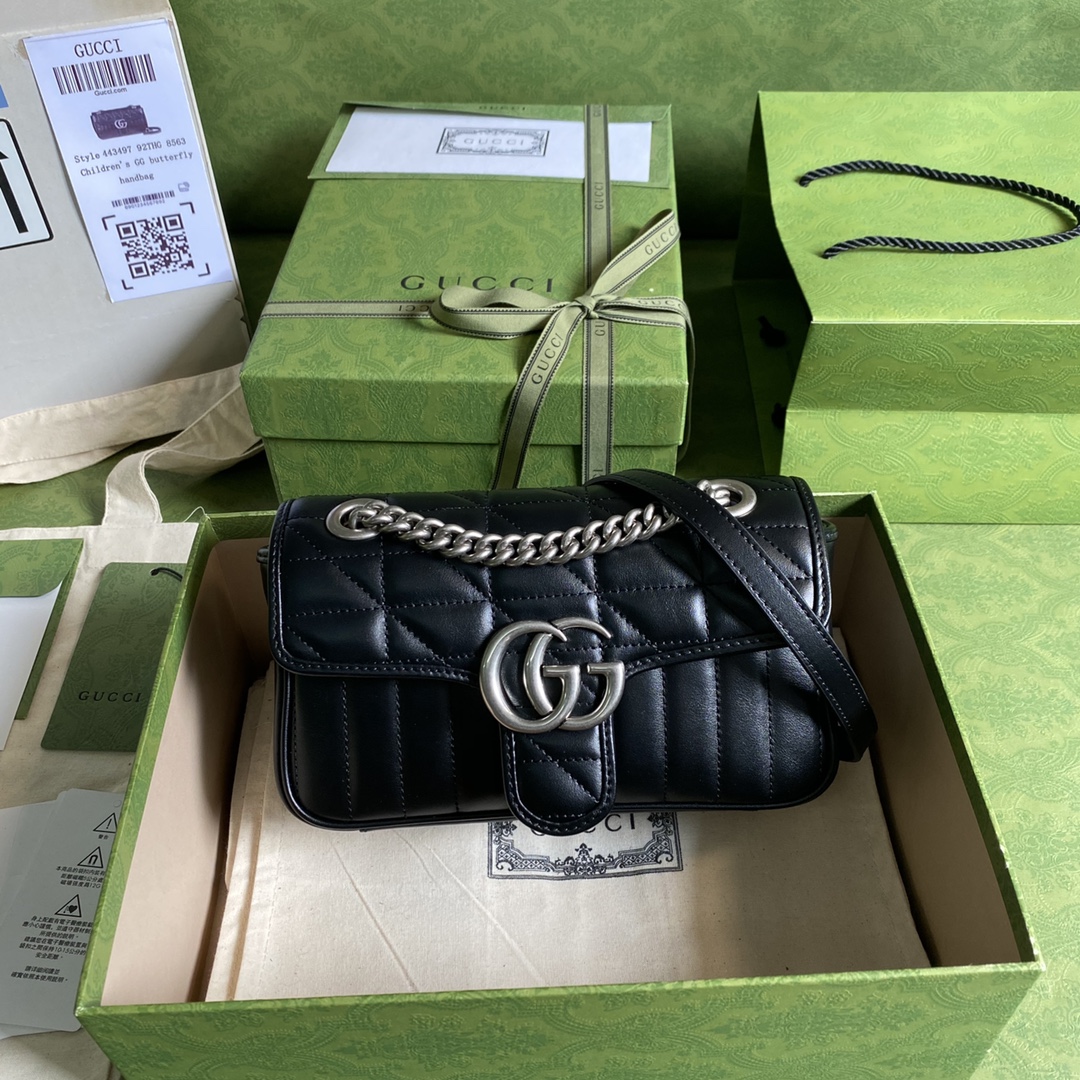 G*u*i gg marmont mini shoulder bag