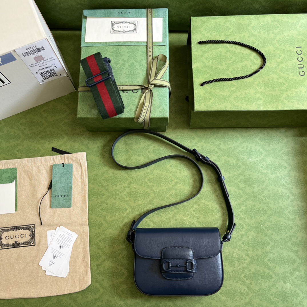 G*u*i horsebit 1955 small shoulder bag