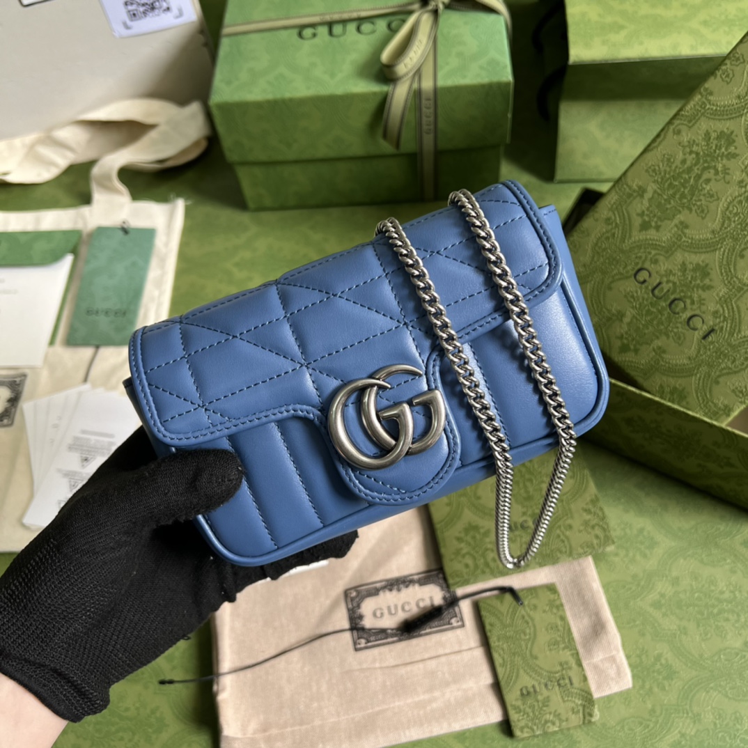 g*u*i gg marmont S*per mini bag